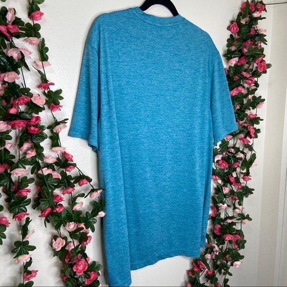 Duluth Trading Co Blue Athletic Top Mens Large Sweat Wicking Casual - Picture 3 of 6